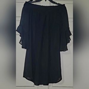 Off shoulder mini dress